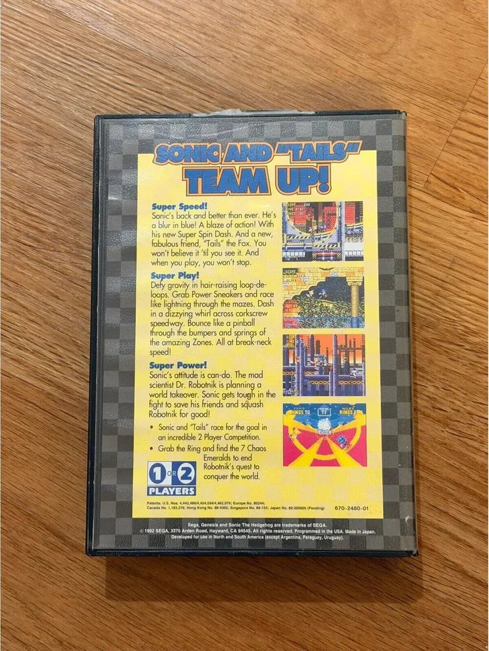 Sonic the Hedgehog 2 for Sega Genesis